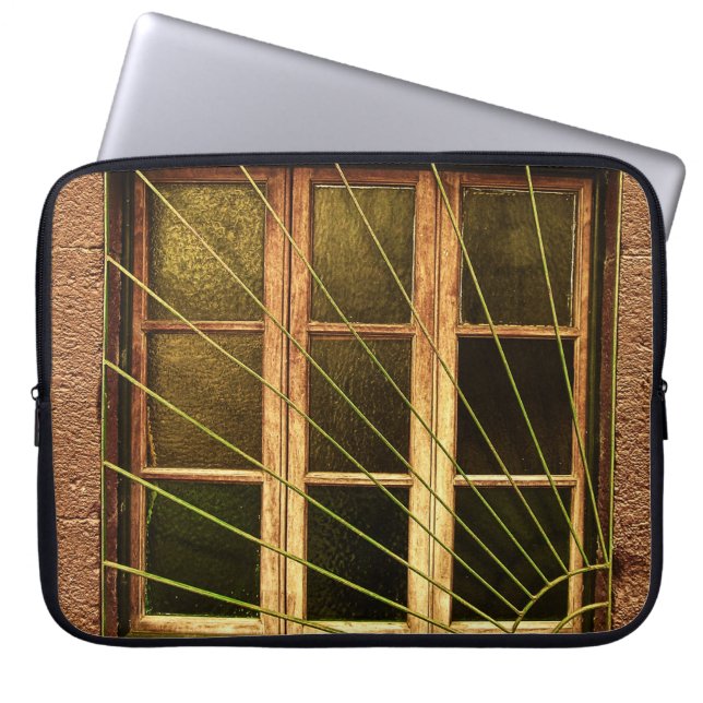 Sunshine Square Window @ Funchal (Portugal)  Laptop Sleeve (Front)