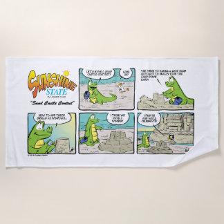 Sunshine State Beach Towel: Fun in the sun Towel