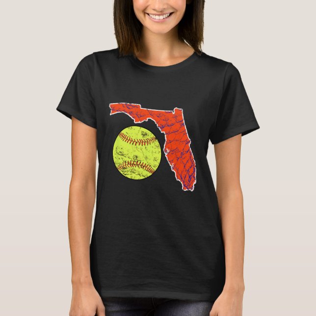 Sunshine State Of Florida Softll  T-Shirt (Front)