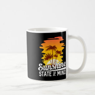 Sunshine State Of Mind Beach Vacation Coffee Mug