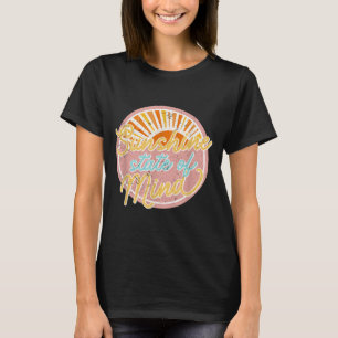 Sunshine State Of Mind Retro 60s Faded Summer Men T-Shirt