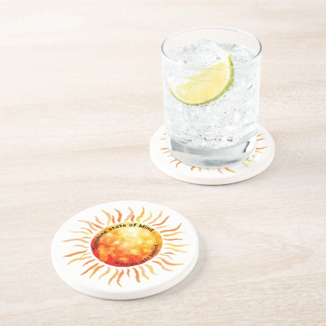 Sunshine state of Mind, Worries left behind Coaster (Side)