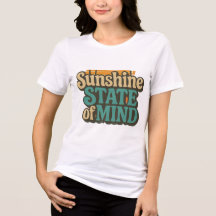 Sunshine State Tee, Retro Beach Vacation Shirt