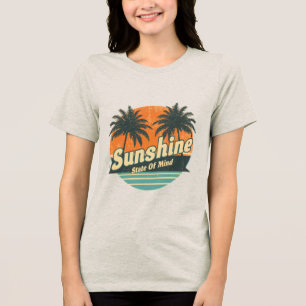 Sunshine State Tee, Retro Beach Vacation Shirt
