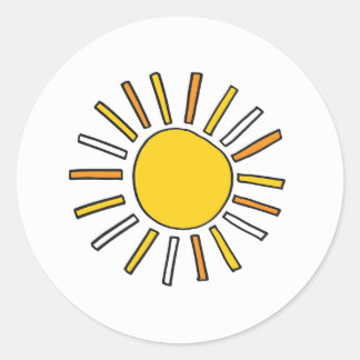 Sunshine sticker