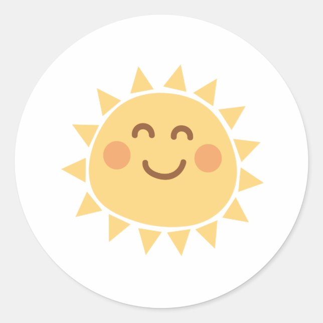 Sunshine Sticker (Front)
