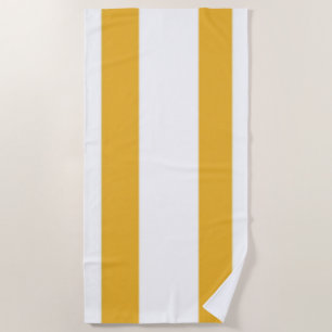 Sunshine & Stripes Beach Towel