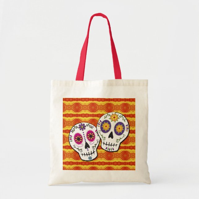 Sunshine Sugar Skulls Bag (Front)