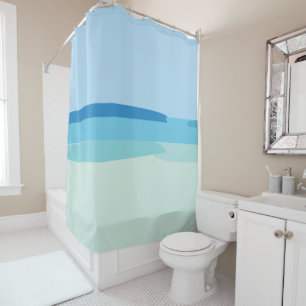 Sunshine Summer Beach House Shower Curtain