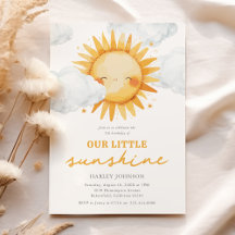 Sunshine Summer Kids Birthday Party