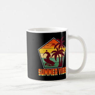 Sunshine Summer Palm Trees Beach Vibes Tropical Su Coffee Mug