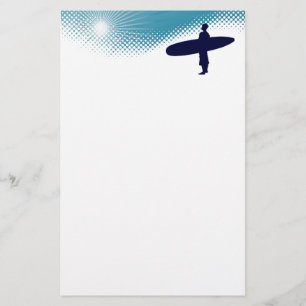 sunshine surfing stationery