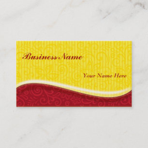 sunshine swirls business card