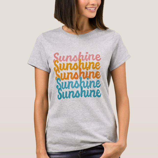 Sunshine Tee – Wear Your Light (Front)