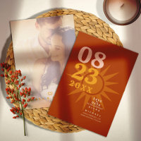 Sunshine Typography Wedding Photo Brick ID1048