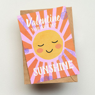 Sunshine Valentine Holiday Card