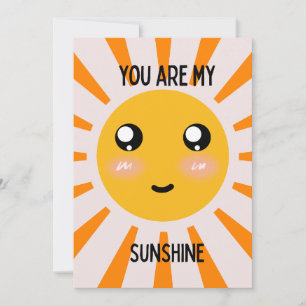 Sunshine Valentine Holiday Card