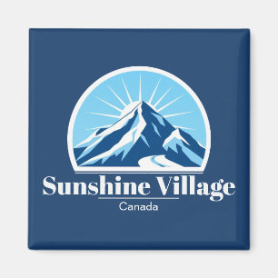 Sunshine Village Canada ski resort souvenir gift Magnet