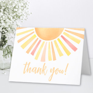 Sunshine Watercolor Bright Sun Thank You