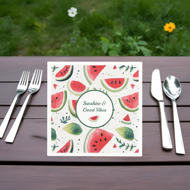 Sunshine & Watermelon Napkin (Creator Uploaded)