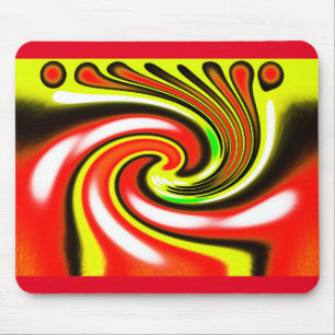 Sunshine wave art mouse pad