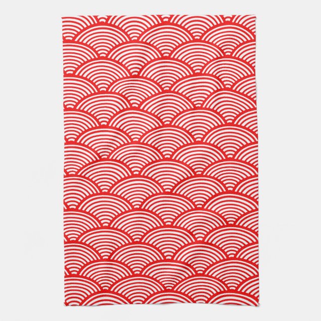 sunshine wave kitchen towel (Vertical)