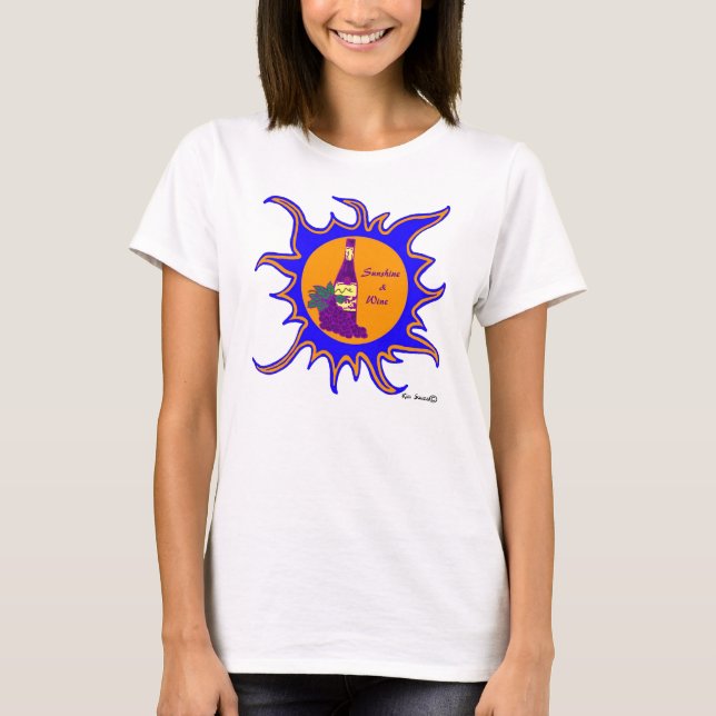 Sunshine & Wine - Shirt (Front)