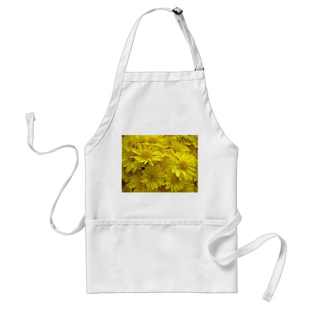 Sunshine Yellow Chrysanthemums Standard Apron (Front)