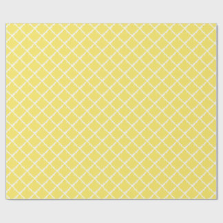 Sunshine Yellow Tie Dye Wrapping Paper