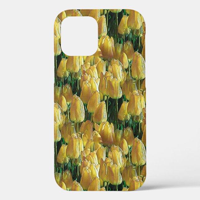 Sunshine Yellow Tulips Case-Mate iPhone Case (Back)