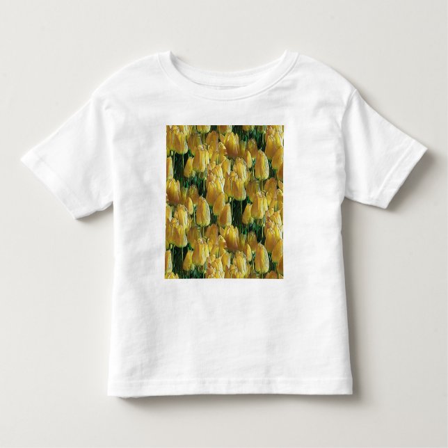 Sunshine Yellow Tulips Toddler T-Shirt (Front)