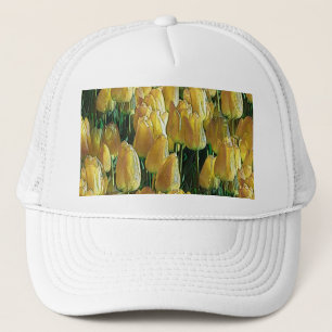 Sunshine Yellow Tulips Trucker Hat