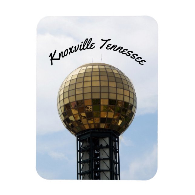 Sunsphere Knoxville Tennessee Magnet (Vertical)