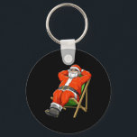 Sunthing Santa Christmas In July Hawaiian Party Sa Key Ring<br><div class="desc">Sunthing Santa Christmas In July Hawaiian Party Santa</div>