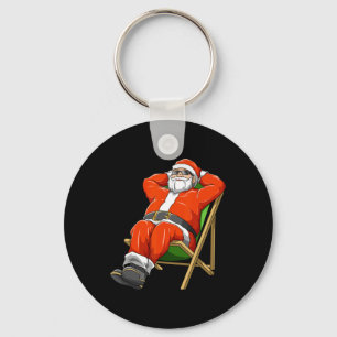 Sunthing Santa Christmas In July Hawaiian Party Sa Key Ring