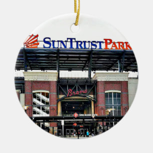 Suntrust Park, Suntrust Park Atlanta,Suntrust Park Ceramic Ornament