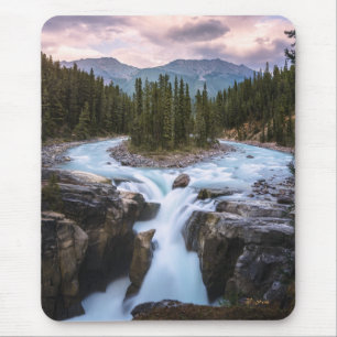 Sunwapta Falls    Jasper National Park Mouse Pad