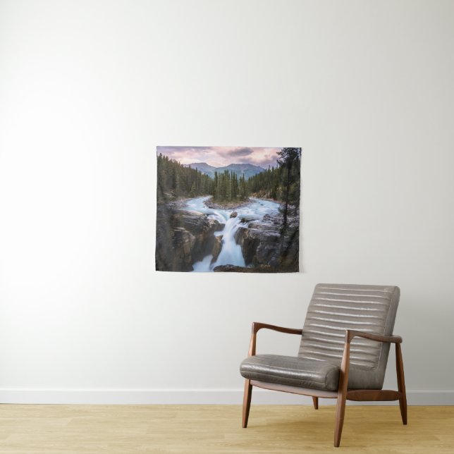 Sunwapta Falls |  Jasper National Park Tapestry (In Situ (Horizontal))
