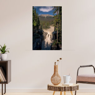 Sunwapta Falls, Waterfall Photography Poster