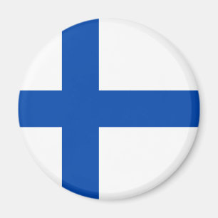 Suomen Lippu - The Flag of Finland Magnet