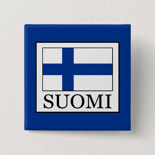 Suomi 15 Cm Square Badge (Front)
