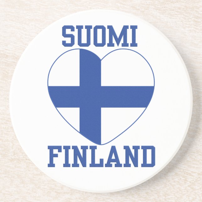 SUOMI FINLAND coaster (Front)