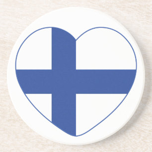 SUOMI FINLAND custom coaster