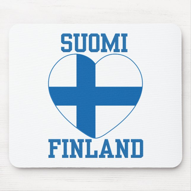 SUOMI FINLAND custom mousepad (Front)