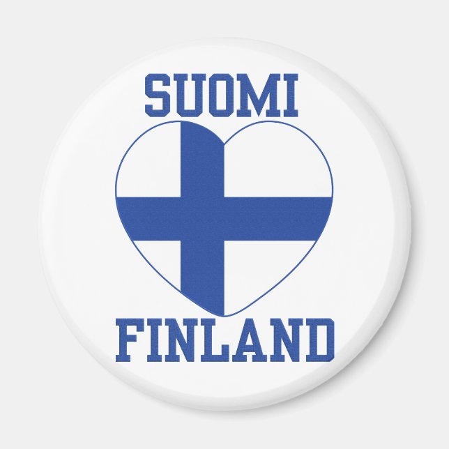 SUOMI FINLAND magnet (Front)