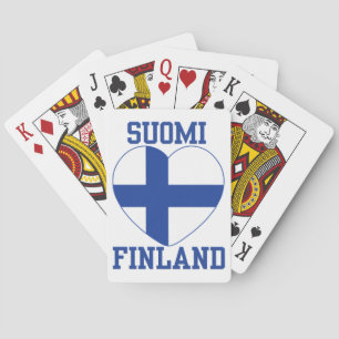 SUOMI FINLAND playing cards