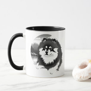 SUOMI- Finnish Lapphund  11 ounce mug