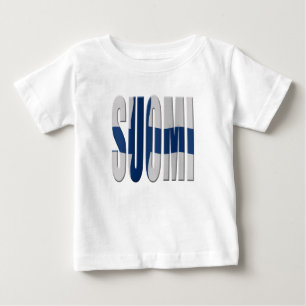 Suomi flag baby T-Shirt