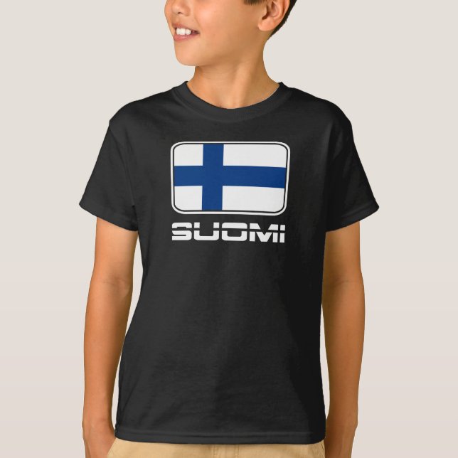 Suomi Flag T-Shirt (Front)