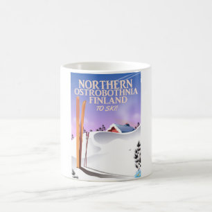 Suomi Hiihtää (Finland to ski) Coffee Mug